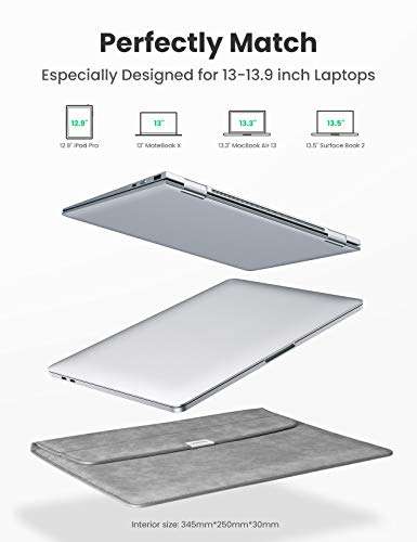 UGREEN Laptop Cover Case for 13 - 13.9" inch Laptops / Macbook - £11.89 With Coupon @ UGREEN Group / Amazon