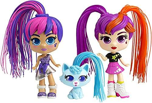 Curli Girls 82080 Doll and Pet Twinset, Mixed Colours £13.50 @ Amazon