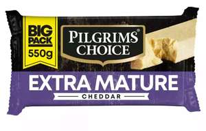 Pilgrims Choice Extra Mature Cheddar 550g
