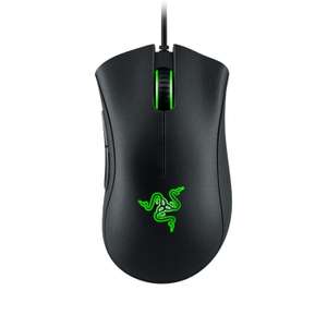 Razer DeathAdder Essential - Gaming Mouse with optical sensor, 6400 DPI (5 programmable buttons, mechanical switches) Black