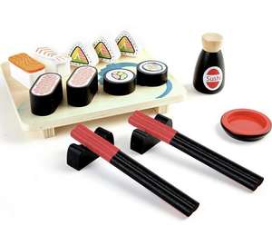 Chad Valley Wooden Toy Sushi set £5.33 and more - Wooden kitchen, waffle maker, mixer, coffee machine £5.33 - £7.00 Argos click & collect