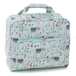 Llama PVC Sewing Machine Bag £14 Dunlem Free click and collect - Other prints available, see post.