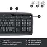 Logitech MK330 Wireless Keyboard and Mouse Combo for Windows