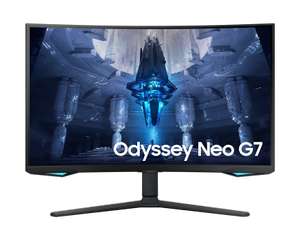 Samsung Odyssey Neo G7 Curved 32" 4K Monitor QD-LED £799.20 using code @ Samsung
