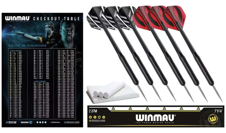 Winmau Blade 6 Championship Dartboard and Darts Set - £68 + Free Click & Collect @ Argos