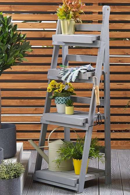 4-Tier Ladder Planter Stand £17.50 + £4.99 Delivery @ Studio
