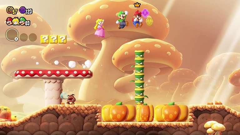Super Mario Bros Wonder Nintendo Switch £40.49 @ Monster-Shop