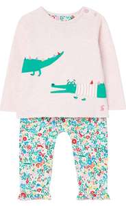 Joules Baby Girls' Poppy Clothing Set size 0 month now £7.95 - Sold by Joules Clothing / Fulfilled by Amazon @ Amazon
