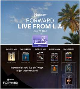 Ubisoft Forward: Get rewards for Star Wars Outlaws, A.C. Shadows/Valhalla, XDefiant, Avatar, The Crew Motorfest & more by watching the show