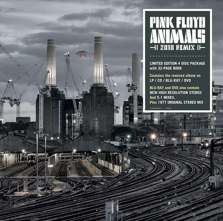 Pink Floyd : Animals (2018 Remix) - Deluxe Limited Edition Vinyl LP/CD/DVD/Blu-ray