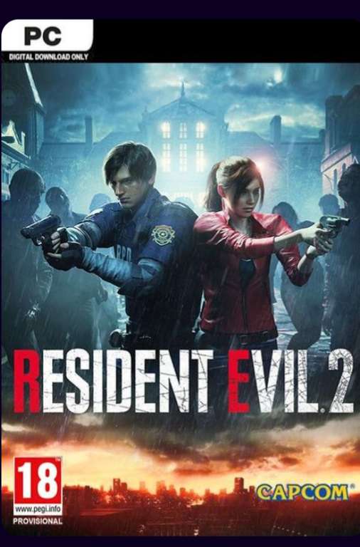 Resident Evil 2 - Standard Edition £5.99 / Deluxe £6.99 - Steam Download