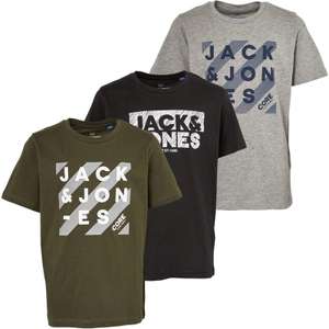 JACK AND JONES Boys Three Pack T-Shirts