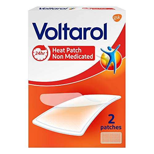Voltarol Non Medicated Pain Relief Patches Heat Patch (x2 Patches) - £2.90 / £2.76 Subscribe & Save @ Amazon