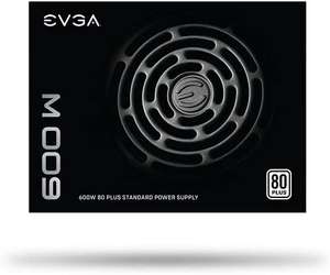 Evga 600 W1, 80+ White 600W, Power Supply 100-W1-0600-K3, Black £20.98 Prime Members Only @ Amazon