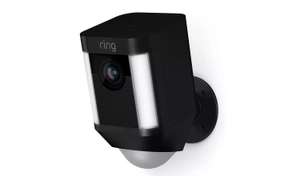 Ring Spotlight Cam Battery Security Camera - Black - £139.99 Click & Collect @ Argos
