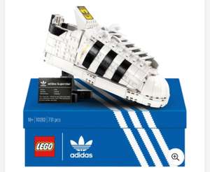 LEGO 10282 adidas Originals Superstar Trainers Collectors Building Set £46.98 Amazon