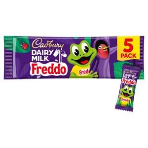Cadbury Dairy Milk Freddo Chocolate Bars 5 Pack x 18g