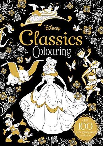 Disney Classics Colouring Book (Paperback) - £4.24 @ Amazon