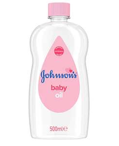 Johnson's Baby Oil /Baby Lotion with Coconut Oil /baby bath/ baby shampoo 500ml £1.49 with free Click and collect @ superdrug