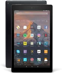 Refurbished (excellent) Amazon Fire HD 10 Tablet with Alexa 1080p Full HD 32GB | WI-FI | Black UK Stock with code. Sold by Red Rock UK