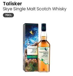 Talisker single malt 70cl - £23 at Ocado + £20 off first 3 shops and free delivery for new customers @ Ocado