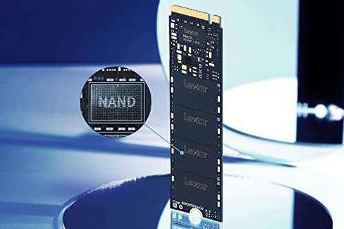 Lexar NM620 512GB SSD, M.2 2280 PCIe Gen3x4 NVMe 1.4 Internal SSD, Up to 3500MB/s Read, 2400MB/s Write, 3D NAND - £28.99 @ Amazon