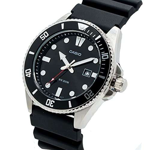 Casio Men's Analogue DIVERS WATCH Quartz Watch with Plastic Strap MDV-107-1A1VEF  - UK Version of DURO £47.17 @ Amazon - hotukdeals