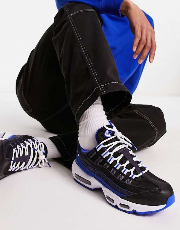 Nike Air Max 95 trainers in blue - £102 (With Code) @ ASOS