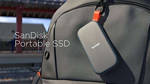 SanDisk 2TB Portable Rugged IP55 SSD, USB-C - £124.99 @ Amazon
