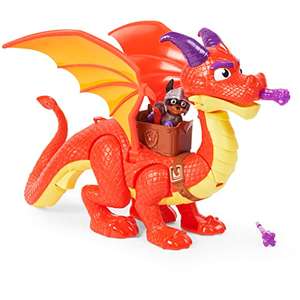 PAW Patrol, Rescue Knights Sparks the Dragon with Super Wings and Pup Claw Action Figures, £20 @ Amazon