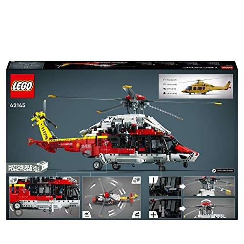 LEGO Technic 42145 Technic Airbus H175 Rescue Helicopter £114.99 @ Amazon
