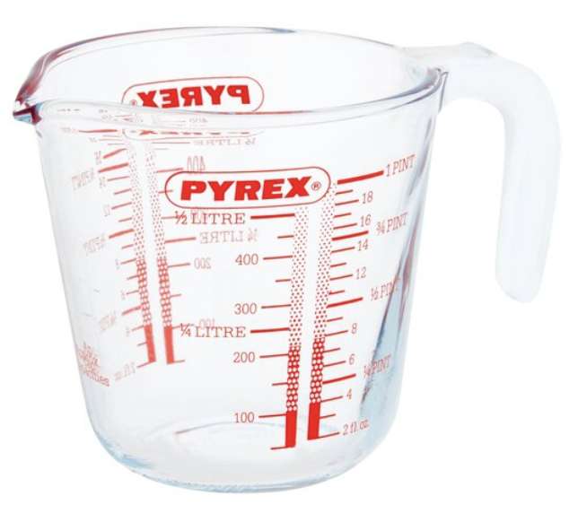 Pyrex 0.5L Measuring Jug - £3.75 Clubcard Price @ Tesco