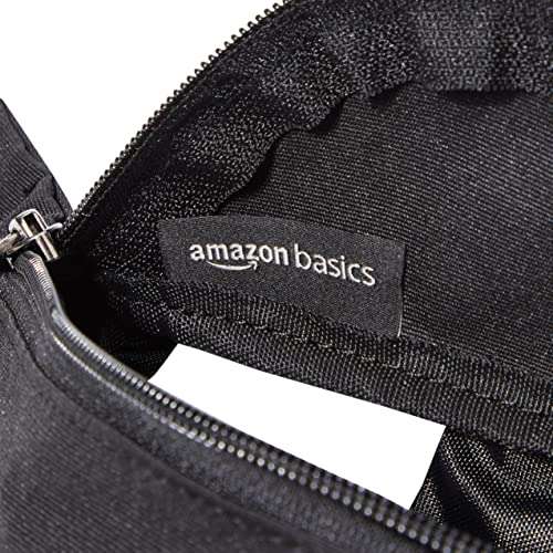 Amazon Basics Bum Bag, 2L, Black