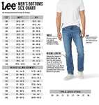 Lee Men's Modern Series Extreme Motion Straight Fit Tapered Leg Jean - Maverick colour - 36W/32L