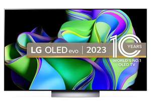 LG OLED55C36LC 55” C3 4K 120Hz OLED TV - With LG Members Sign-Up & Using BLC or Student Beans Code