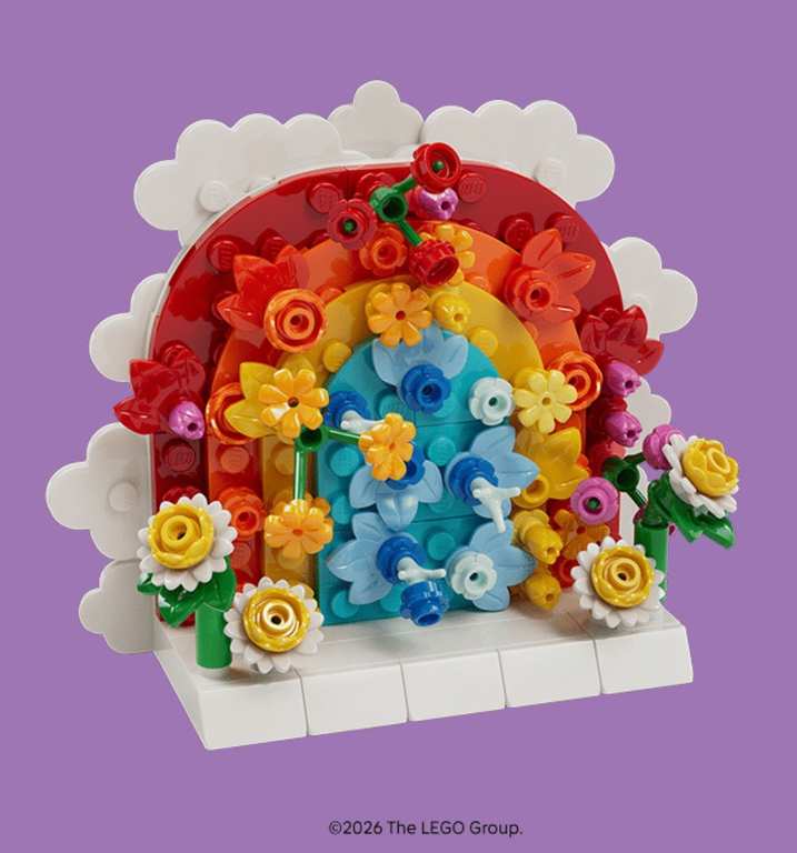 LEGO Creativity Workshop - Blooming Rainbow Party - Booking Required