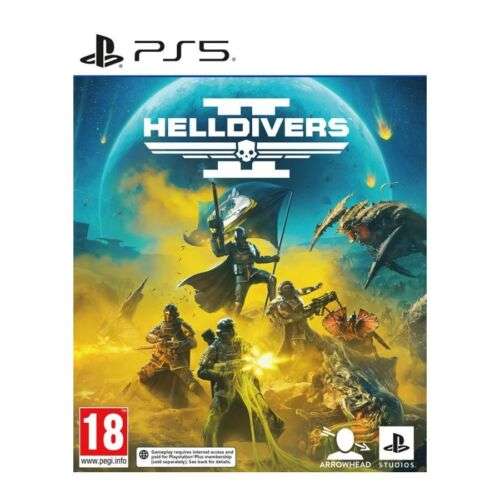 Helldivers 2 (PS5) using code - The Games Collection Outlet