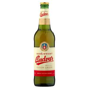 Budweiser Budvar Czech Lager - 4 x 500ml bottles for £4.62 @ Morrisons