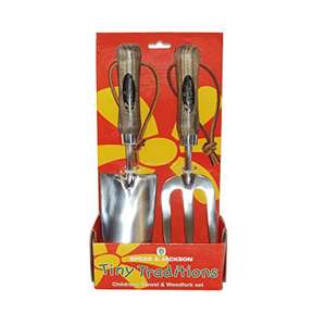 Spear and Jackson 4035SET Traditional Children's Trowel and Weed Fork Set £9.40 @ Amazon