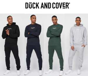 NEW Duck and Cover Tracksuits Crew or Hoodie with Joggers £23.50 with Code + £1.99 @ Duck and Cover