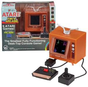 Tiny Arcade Atari 2600 Console Game £10 Free Click & Collect Selected Stores @ Argos