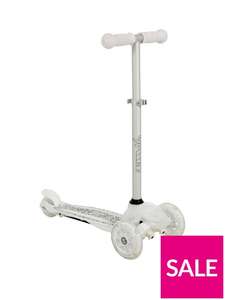 U Move Mini Flex Glitter Tilt Scooter - White £29.99 + £3 C&C (free for orders over £30) / £3.99 delivery @ Very