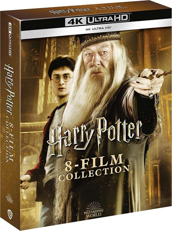 Harry Potter: 8 Film Collection - Dumbledore Art Edition (4K Ultra HD) - £28.80 Delivered @ Amazon Italy