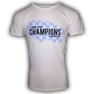 Coventry Mens League Champions T-Shirt £8.95 delivered @ Coventry City Shop