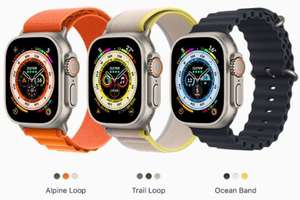 Apple Watch Ultra GPS + Cellular Smart Watch, 49mm Titanium Case All Models