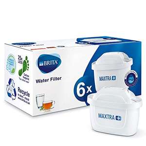 BRITA MAXTRA + Replacement Water Filter Cartridges , Compatible with all BRITA Jugs + 6 cartridges £20 at Amazon