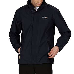 Regatta Men's Matt Waterproof Shell Jacket, Black - S £25 / M & L - £24.50 @ Amazon