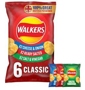 Tesco 6 pack of walkers classic x 12 (box) or French Fries £5.88 @ Tesco Express North Cheam