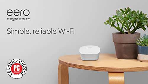 Amazon eero mesh Wi-Fi 5 router system | 1-pack | coverage up-to 140 sq.m £44.99 Prime Exclusive Deal