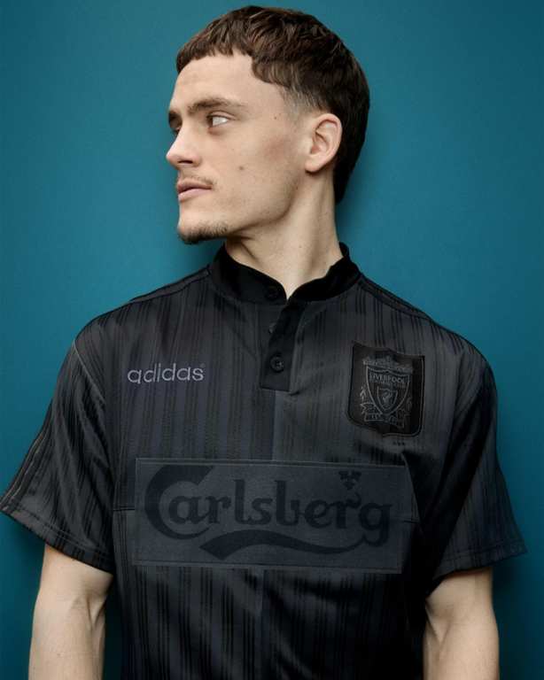 LFC Adidas Bringback 95-96 Adults Special Edition Blackout Jersey, Size XS-XXL